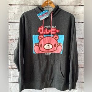 NWT Men’s Size XL Gloomy Bear Graphic Hoodie, The Naughty Grizzly